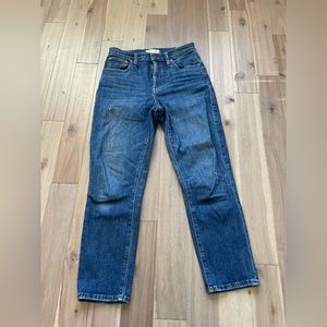 Madewell the high rise slim boy jeans